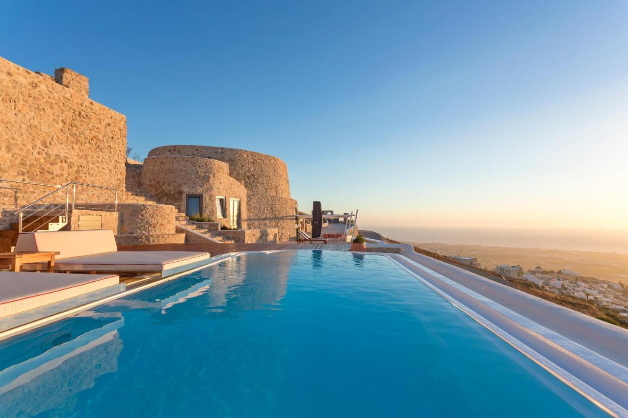 Kamini Santorini Villas Pýrgos Exteriör bild